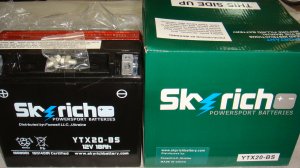 аккумулятор SkyRich YTX20-BS 12V 18Ah (175*85*155)