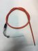 Трос газу Zongshen, Lifan 125/150 (SILICONE RED) TM