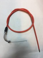 Трос газу Zongshen, Lifan 125/150 (SILICONE RED) TM