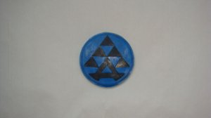 Значок-емблема Каштан  на бензобак