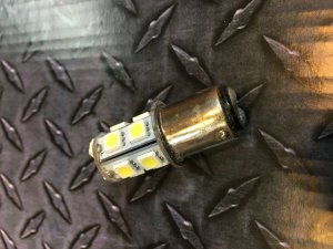 Лампа LED BA15 двухк.