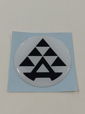 наліпка силіконова біла