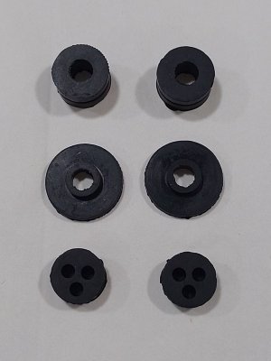 набір гумових ущільнювачів кріплення фари