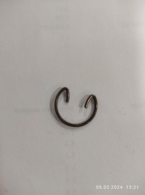 Кільце стопорне пальця ЯВА 250, Планета-Спорт d18