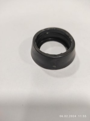 Перехідник карбюратора  ЯВА гумовий (КОНУС)