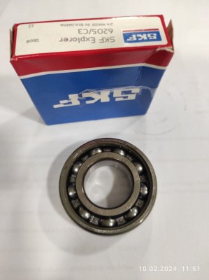 Підшипник 6205/С3 SKF ЯВА (БОЛГАРІЯ)