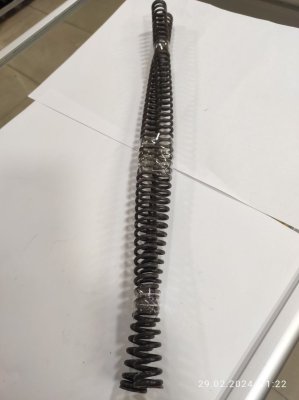 Пружини передньої вилки Минск пара