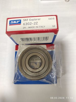 Підшипник 6302-ZZ SKF