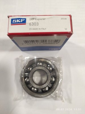 Підшипник 6303 SKF