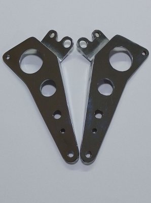 плaстини кріплення глушників ІЖ-Юнкер (пaрa) (6.113-1205010-20+6.113-1205011-20)