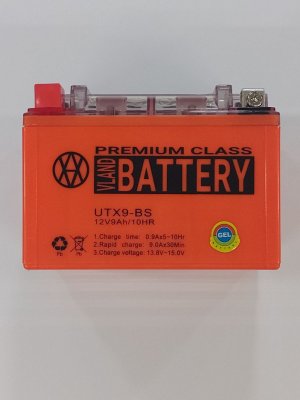 акумулятор гелевий 12V 9Ah UTX9-BS VLAND (Тайвань) 150*107*87